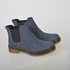 Bota Beatle Azul Gamuzado - PRANA Zapatos