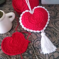 Guía Colgante Love Rococó Crochet - comprar online