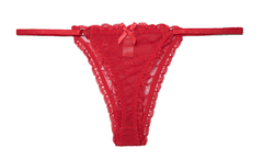 Conjunto de corpiño balconette y tanga cola less "Passion". - Victoria Cossy Lingerie