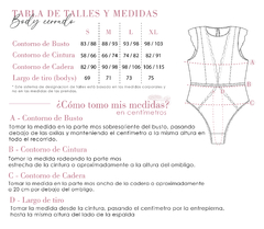 Body cerrado " No me Olvides " - comprar online