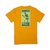 Camiseta Creature DeathCard - Amarelo