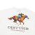 Camiseta Disturb Legendary Horse Tee Off-White