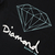 Camiseta Diamond OG Sign Diamond Preto/Verde Agua - comprar online