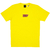Camiseta Huf Silk Mc Amazing H Amarelo - comprar online