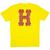 Camiseta Huf Silk Mc Amazing H Amarelo