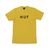 Camiseta Huf Essentials Og Logo Amarelo/Preto