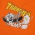 Camiseta Thrasher Magazine Neckface 40 years Laranja - comprar online