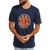 Camiseta Element Seal Marinho/laranja - comprar online