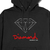Moletom Diamond Brilliant logo Hoodie Blk