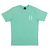 Camiseta Huf Global Trip H Verde Agua - comprar online