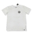 Camiseta Juvenil DC Shoes Chest Logo White