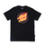 Camiseta Juvenil Santa Cruz Flaming Dot front