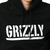 Moletom Grizzly Og Stamped Hoodie Logo White /Blk 