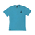Camiseta Lrg Azul Claro logo P