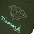 Camiseta DIamond OG Sign Military Green - comprar online
