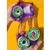 Roda Slime Balls Vomit Mini II Wht/Green 54mm 97A na internet
