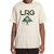 Camiseta Lrg 20Stacked logo bege