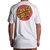 Camiseta Santa Cruz Classic Dot Branca - loja online