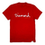 Camiseta DIamond OG Script Red