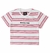 Blusa Feminina DcShoes Effortless Stripe 2 Rosa Claro