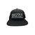 Bone Grizzly Stamped Snapback BLK