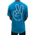Camiseta Lakai Peace turquesa