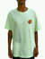 Camiseta Santa Cruz Toxic Hand Verde Claro - comprar online