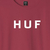 Camiseta Huf Essential OG - Vinho