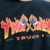 Camiseta Thrasher Magazine Truck 1- Blk