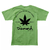 Camiseta Diamond Plant Based Green