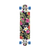 Skate Longboard Hondar Floral Purple