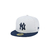 Boné New Era 59FIFTY Aba Reta59FIFTY MLB New York Yankees Back To School Fitted Off White