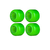 Roda Powell Peralta Mini Cubics Green 64mm 95A