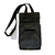 Shoulder Bag Sigilo Maserati Preta costura Marrom