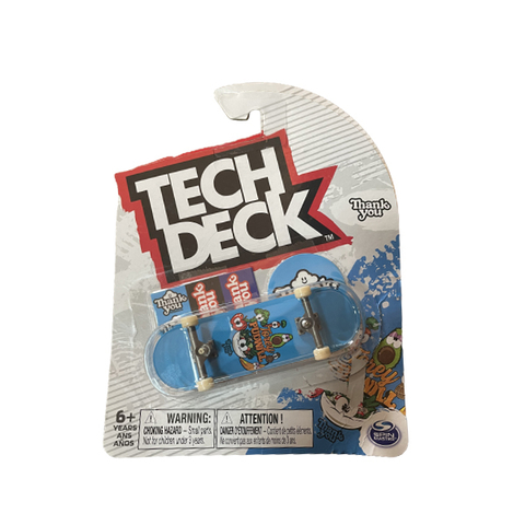 Skate De Dedo Tech Deck Thank You Preto - Skate dos Sonhos