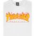 Camiseta Thrasher M/L Flame Wht - comprar online