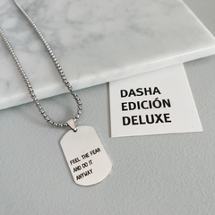 Collar Herencia - Dije de Plata 925 y cadena de Acero quirúrgico - Dasha Accesorios