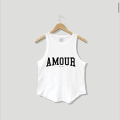 Musculosa Amour blanca - comprar online