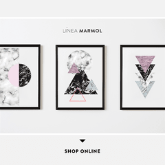 PROMO COMBO - Linea Marmol x3 cuadros - comprar online