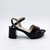 Sandalias Lux Charol Negra PRE VENTA en internet