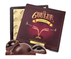 Chocolate Semiamargo La Goulue relleno c/ Extra Brut