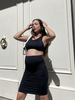 Falda para embarazo en supplex - LUZ NATAL