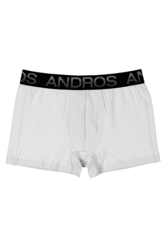 Costura / Art. 5901 - Bóxer Algodón Lycra Liso - Andros