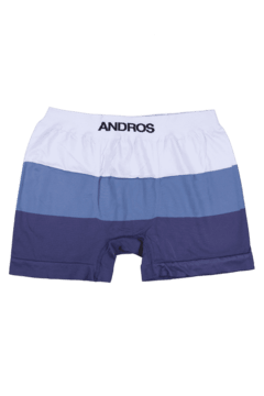 Seamless / Art. 5232 - Boxer Microfibra Franjas Color - Andros