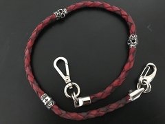 Cadena para Billetera de Cuero con Calaveras Mexicanas x3 - tienda online