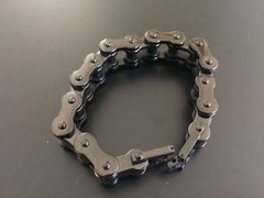 Pulsera NEGRA cadena de moto en internet