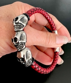 Pulsera TRIO DE CALAVERAS