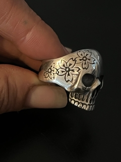 Anillo FLOWER SKULL - CO&CO Joyeria & Diseño