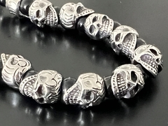 PULSERA SKULLS, PIEDRAS & MOSQUETON - comprar online