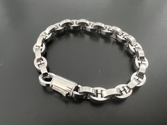 PULSERA OVALOS PLATA - tienda online